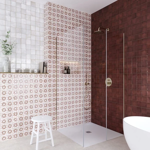 Deco Amaris Plus Burdeos 32×62,5 cm