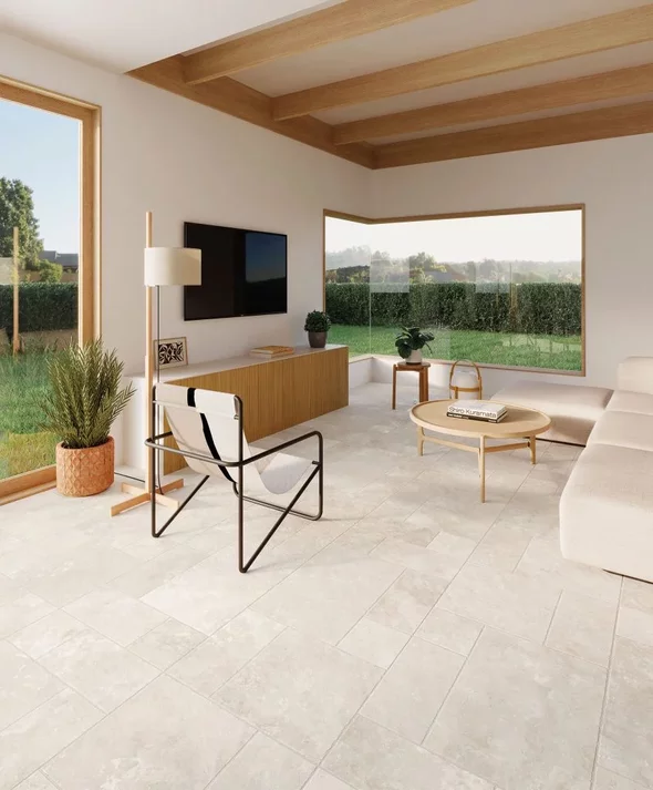 Dlažba Mod Trevia White 60x120 cm