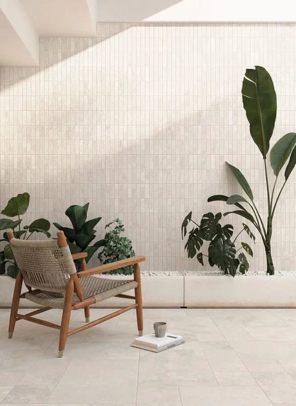 Dlažba Trevia White protišmyková 60x120 cm