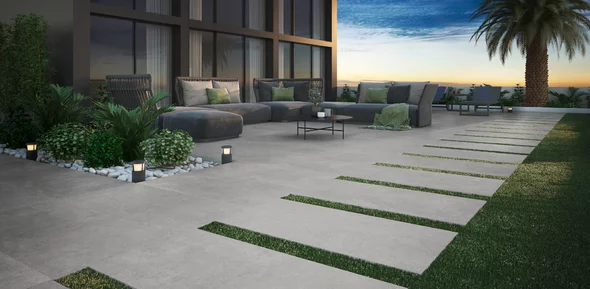 Gravel Grey 75x150x0,9 cm