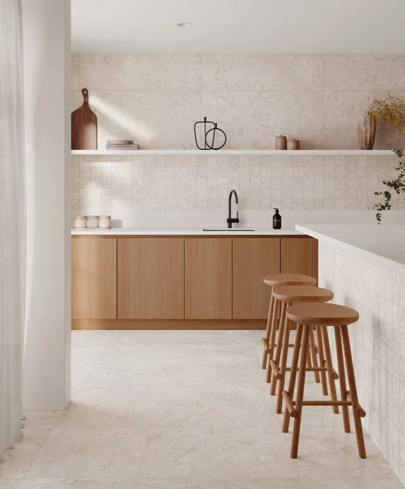 Obklad Deco Campastone Almond 32×62,5 cm