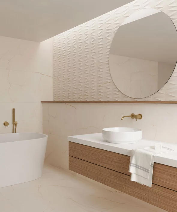 Obklad Deco Crema Avorio 32×62,5 cm