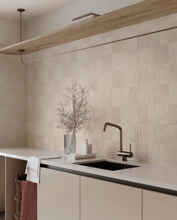 Obklad Deco Limestone Natural 32×62,5 cm