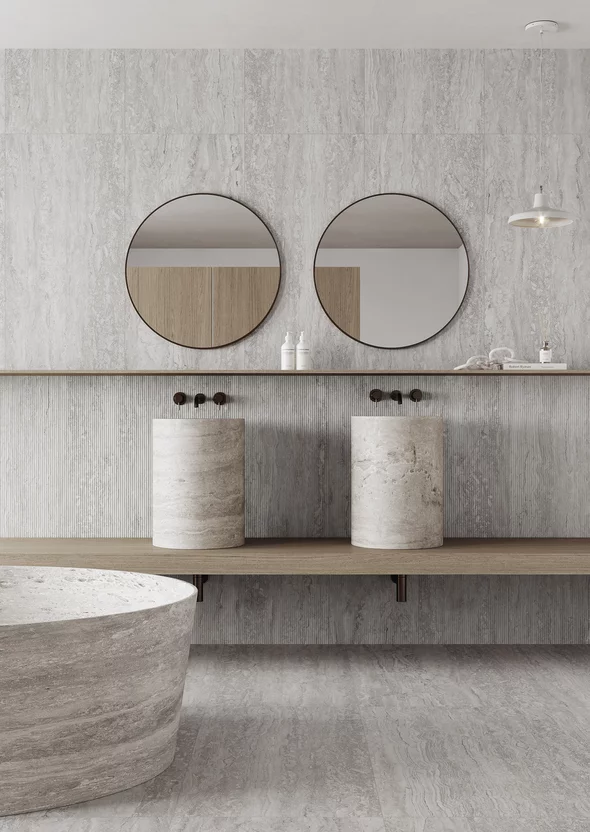 Obklad Deco Palatino Silver 32×62,5 cm