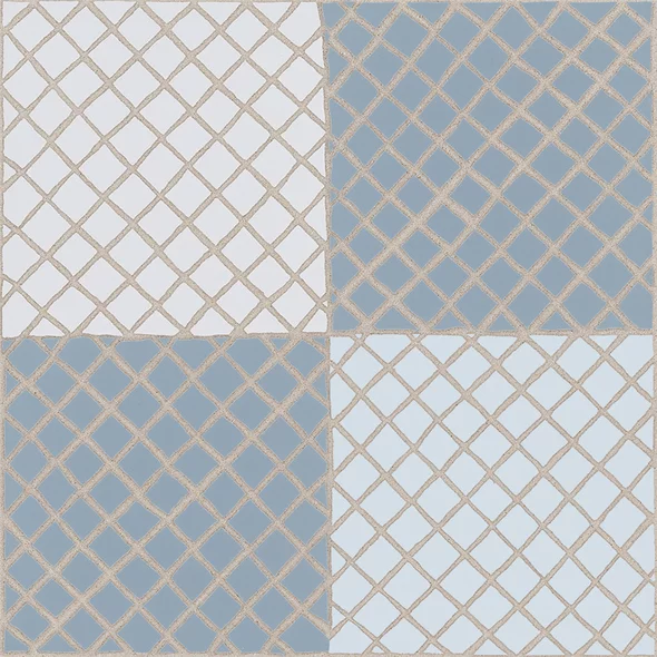 Obklad / Dlažba Taco Tessela Blue 16,5x16,5 cm