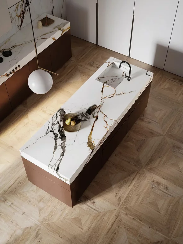Paonazzo Biondo Polished 120×250×0,6 cm
