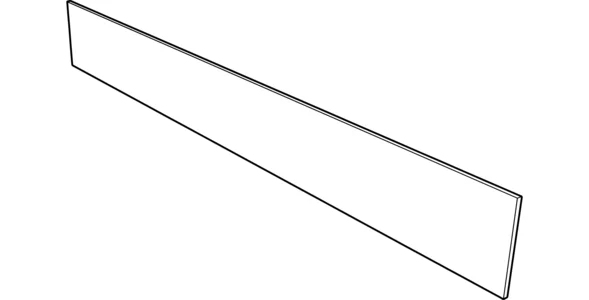 Podschodnica Carrara Blanco 120 cm