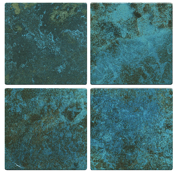 Terasová dlažba Ocean Green River 15x15 cm